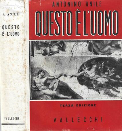 Questo è l'uomo - Antonino Anile - copertina