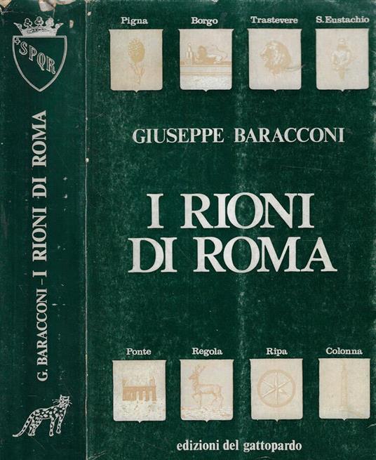 I Rioni di Roma - Giuseppe Baracconi - copertina