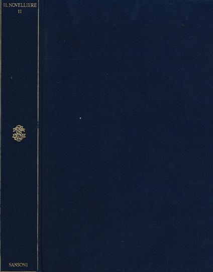 Il Novelliere Vol. II - Goffredo Bellonci - copertina