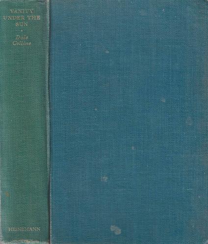 Vanity under the sun - Dale Collins - copertina