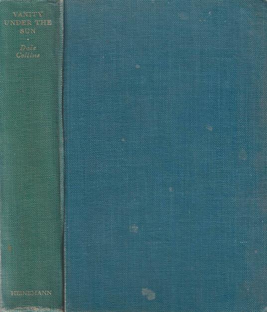 Vanity under the sun - Dale Collins - copertina