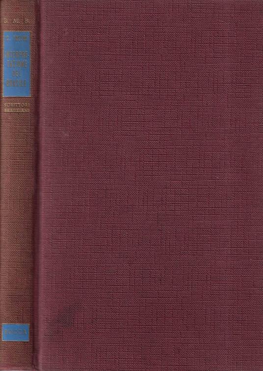 Interpretazione del Brasile - Gilberto Freyre - copertina