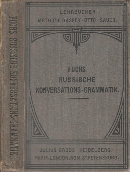 Russische konversations-grammatik - Paul Fuchs - copertina