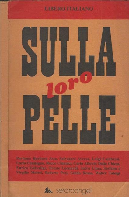 Sulla loro pelle - Libero Italiano - copertina