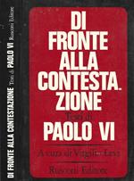 Di fronte alla contestazione