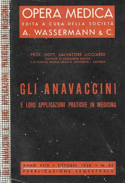 Gli anavaccini - Salvatore Licciardi - copertina