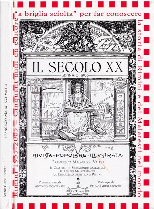 Il secolo XX, 1903 - Francesco Malaguzzi Valeri - copertina