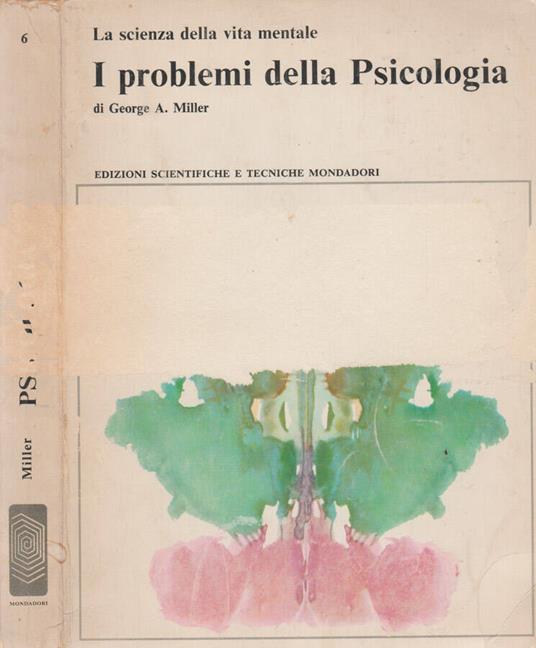 I problemi della Psicologia - George A. Miller - copertina