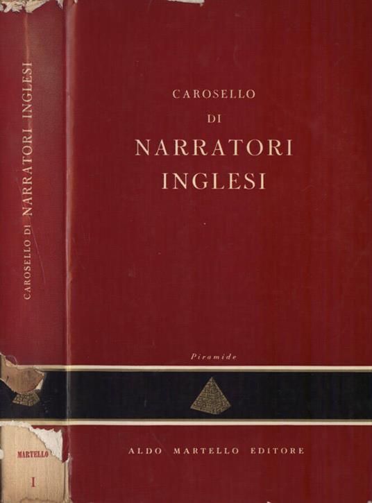 Carosello di narratori inglesi - Giorgio Monicelli - copertina