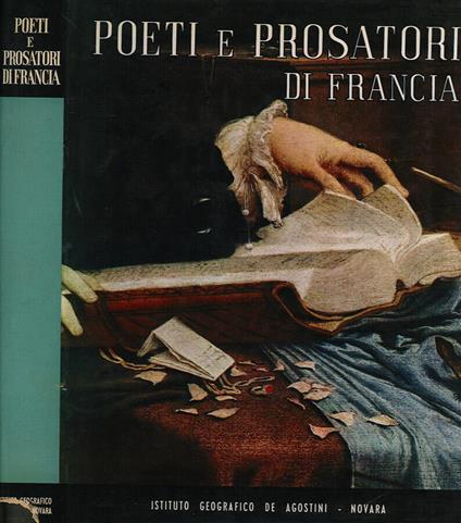 Poeti e prosatori di Francia - Jacques Nathan - copertina
