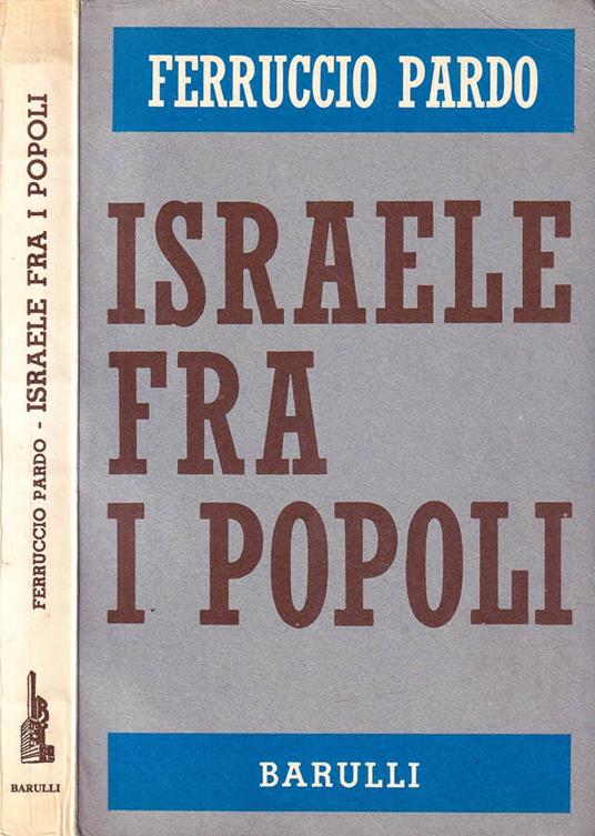 Israele fra i popoli - Ferruccio Pardo - copertina