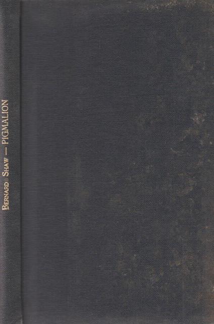 Pigmalion y La cosa sucede - Bernard Shaw - copertina