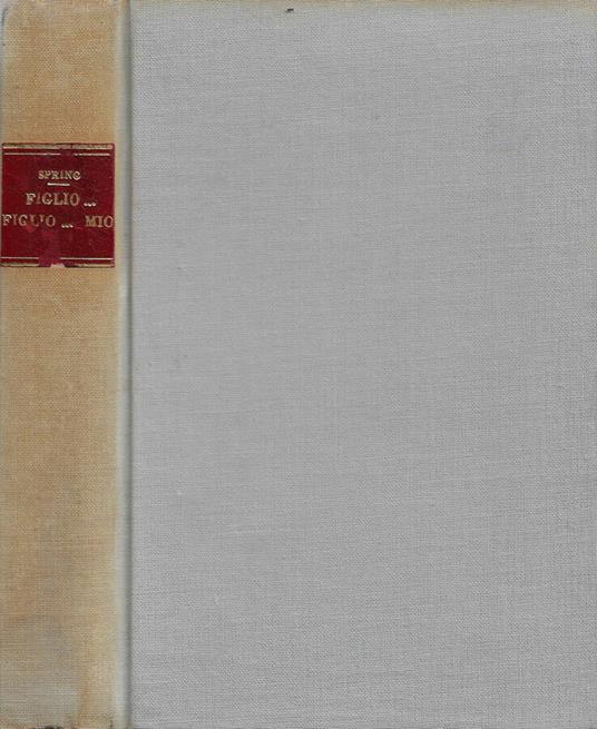 Figlio!... Figlio mio!.. - Howard Spring - copertina