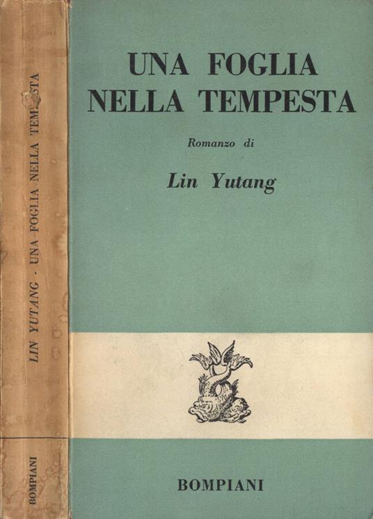 Una foglia nella tempesta - Lin Yutang - copertina