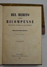 Del merito e delle ricompense. Trattato storico e filosofico... Nuova edizione corretta