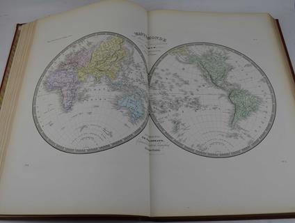 Atlas universel de géographie physique, politique, ancienne et moderne… Nouvelle édition revue par E Levasseur - copertina