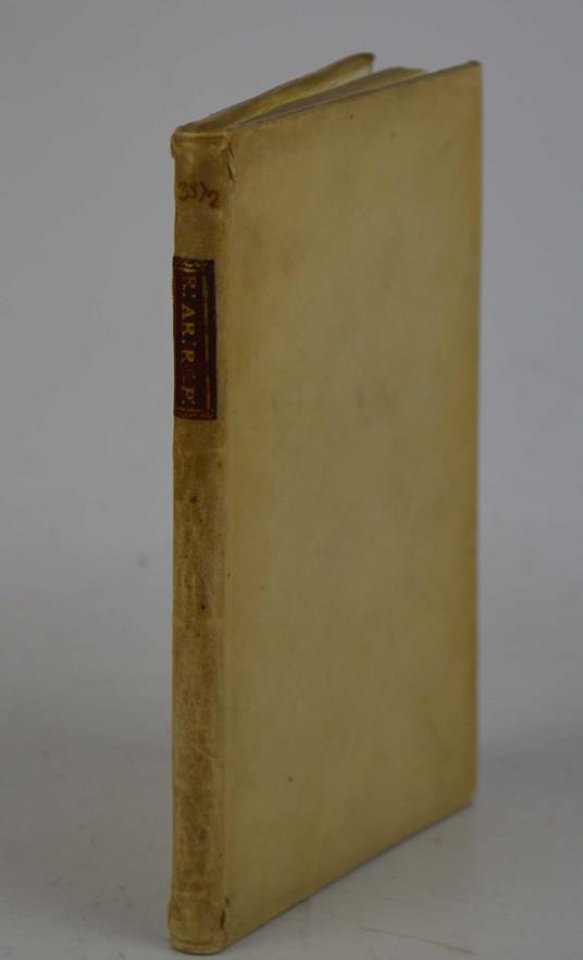 Dell'arte rappresentativa. Capitoli sei… seconda edizione da lui Riveduta, e Corretta - Louis Riccoboni - copertina