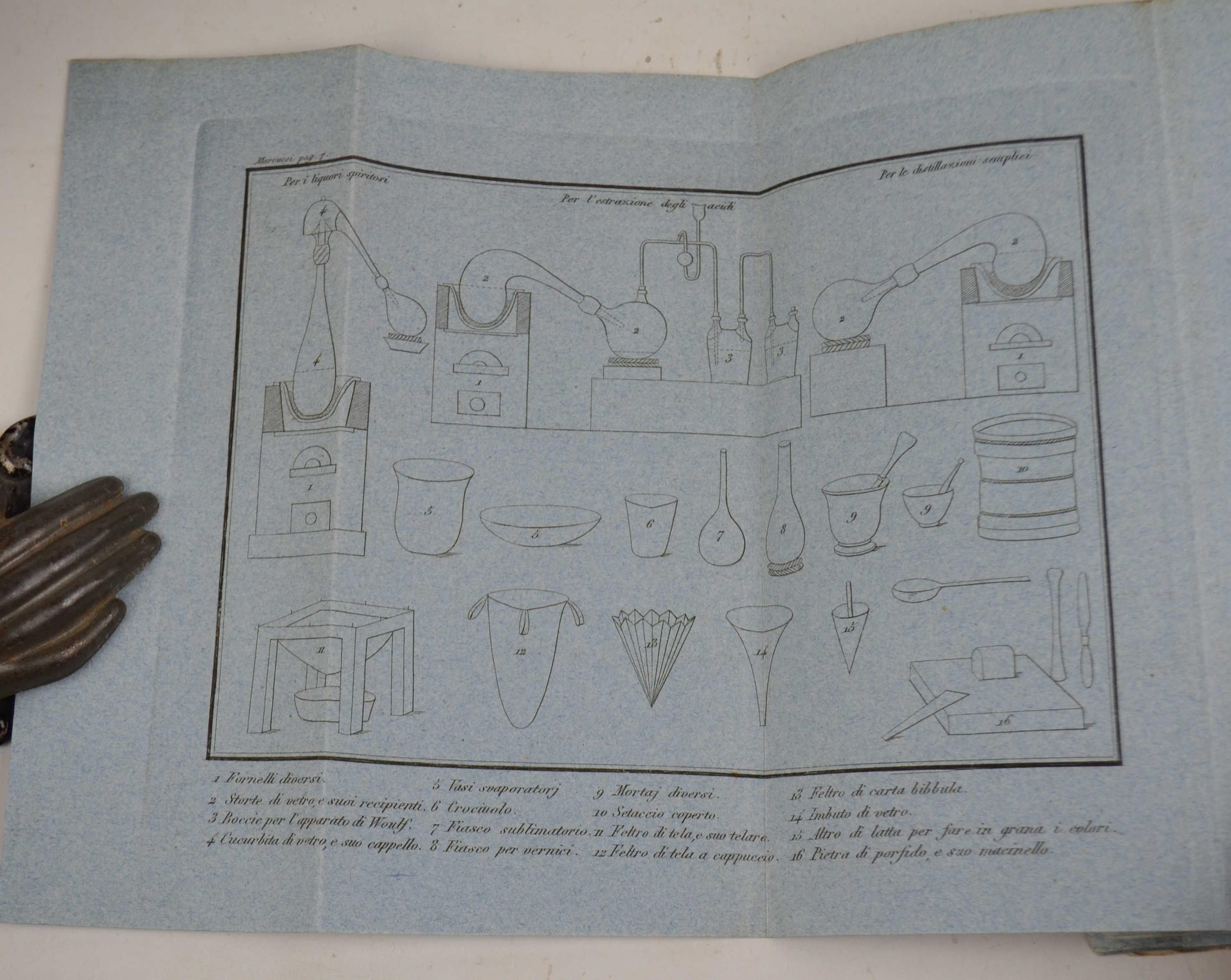 Saggio analitico-chimico sopra i colori minerali e sul modo di procurarsi gli artefatti, gli smalti e le vernici... con note di Pietro Palmaroli ristauratore di quadri antichi