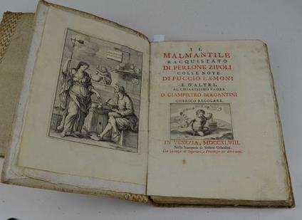 Il Malmantile racquistato di Perlone Zipoli colle note di Puccio Lamoni e d'altri.. - Lorenzo Lippi - copertina