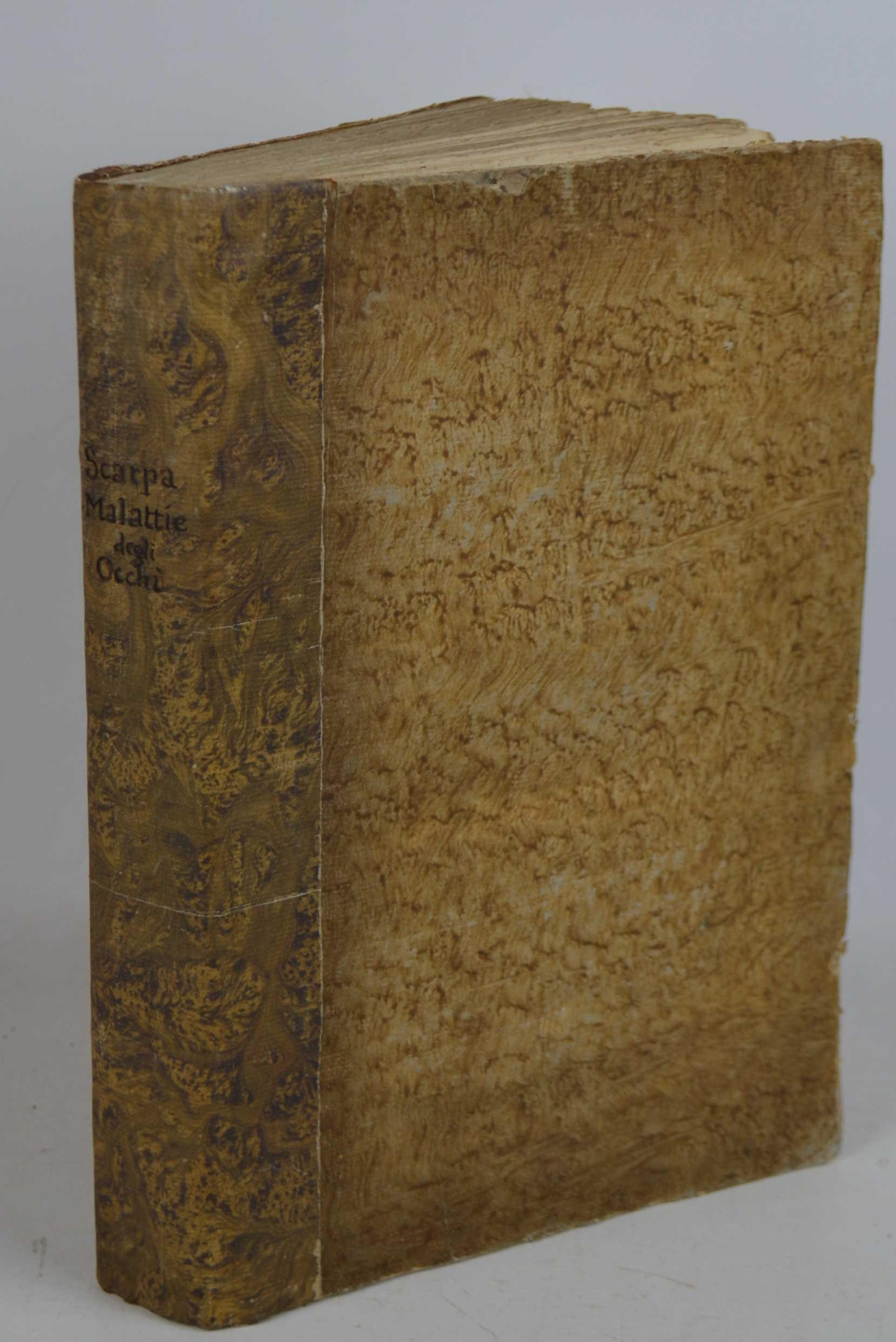 Saggio di osservazioni e d’esperienze sulle principali malattie degli occhi di Antonio Scarpa... Prima edizione