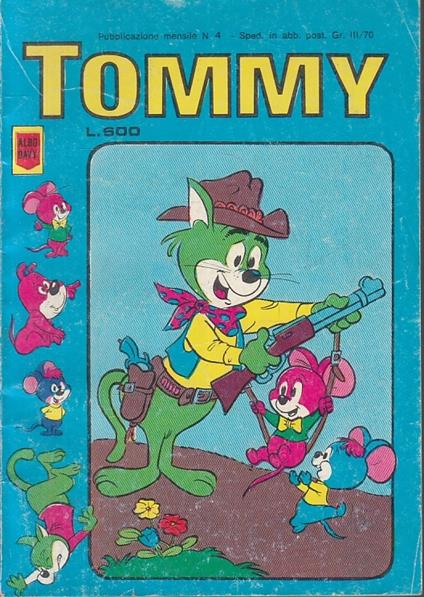 Tommy N.4 Comico - copertina