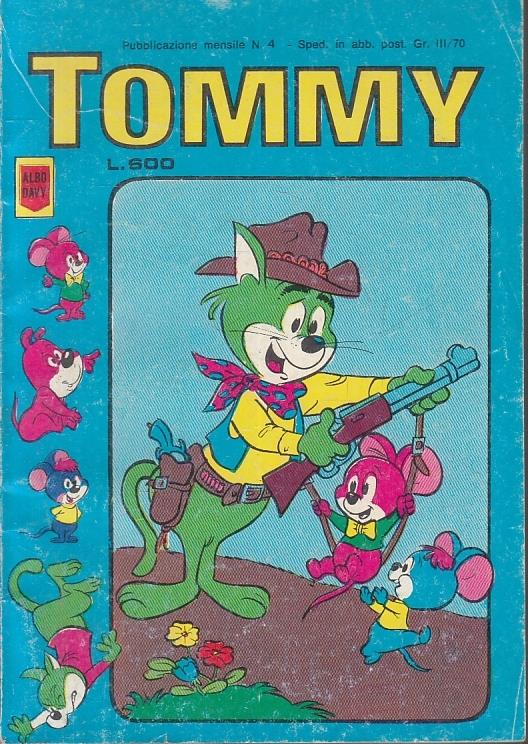 Tommy N.4 Comico - copertina