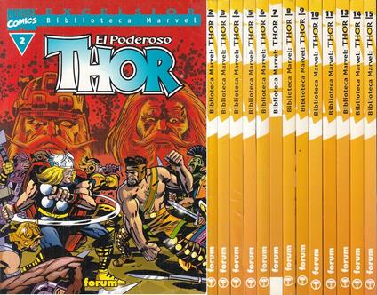 Il Poderoso Thor In Spagnolo 13 Voll - copertina