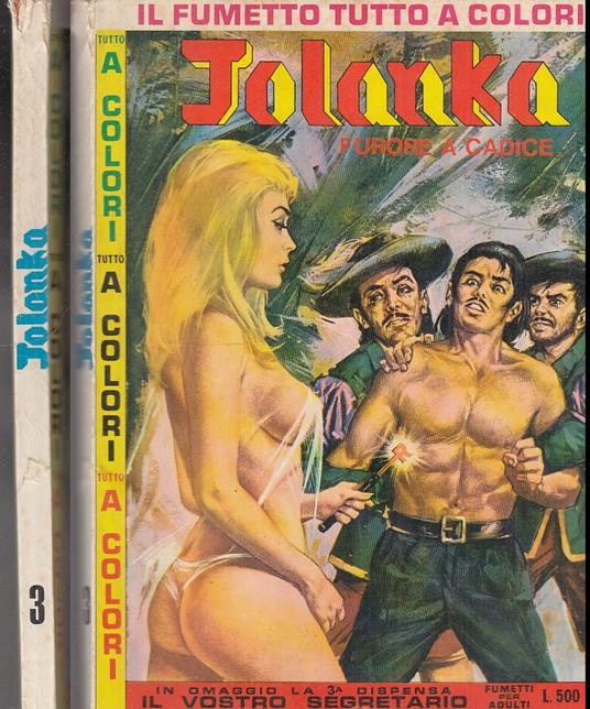 Jolanka N.3 Furore A Cadice A Colori - copertina