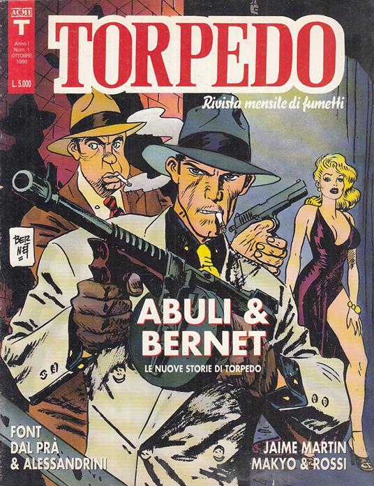 Rivista Torpedo 1/10 (Manca N.9) - copertina