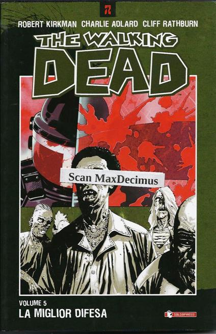 The Walking Dead N.5 Volume Brossurato - copertina