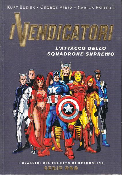 Classici Di Repubblica Serie Oro N.53 I Vendicatori - copertina