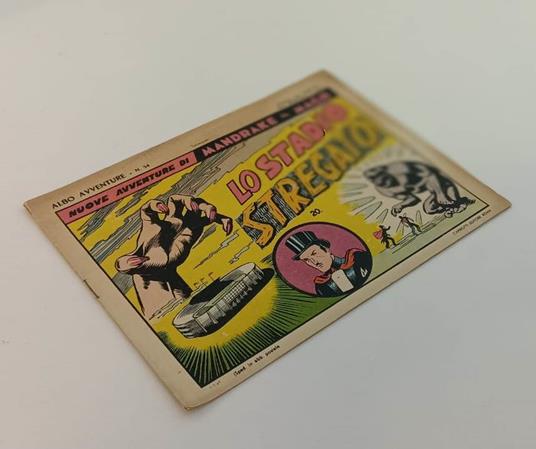 Albo Avventure N.54 Serie Mandrake Mago Lo Stadio Stregato - copertina
