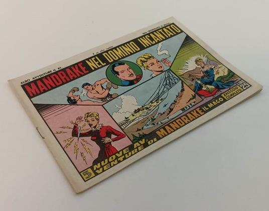 Albo Avventure N.82 Serie Mandrake Nel Dominio Incantato - copertina