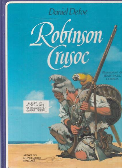 Robinson Crusoe - Daniel Defoe - copertina