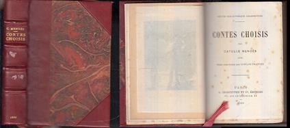 Contes Chosis Francese - copertina