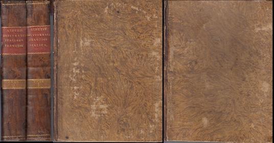 Nuovo Dizionario Italiano Francese 2 Tomi - copertina