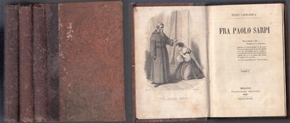 Fra Paolo Sarpi 3 Volumi - Luigi Capranica - copertina