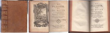 Du Plaiser Ou Moyen De Se Rendre Hereux 2 Parti- Hennebert - copertina