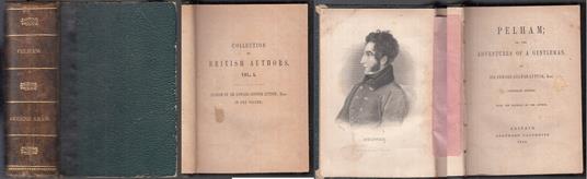Pelham Euguene Aram Collection British Authors- Bulwer Lytton- 1842 --Xfs138 - copertina