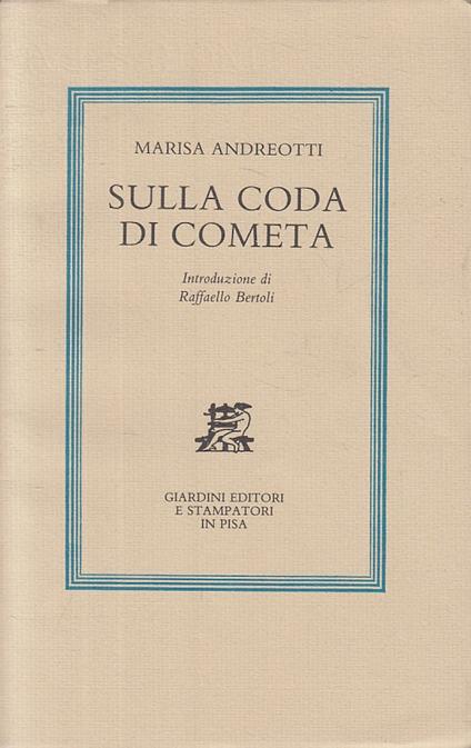 Sulla Coda Di Cometa - copertina