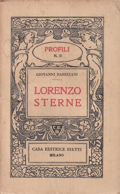 Lorenzo Sterne - Giovanni Rabizzani - copertina