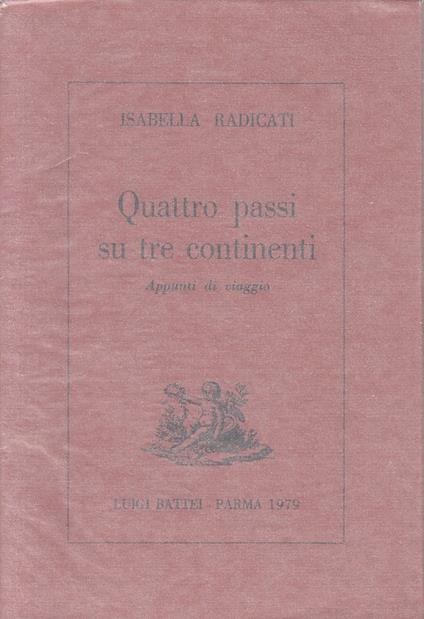 Quattro Passi Su Tre Continenti - copertina