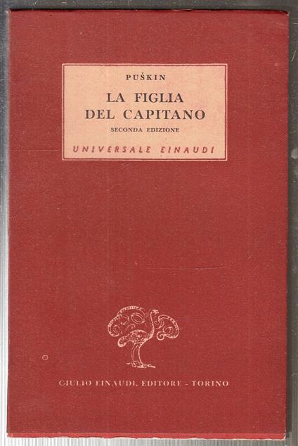 La Figlia Del Capitano - Aleksandr Puskin - copertina