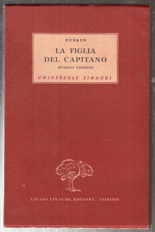 La Figlia Del Capitano - Aleksandr Puskin - copertina