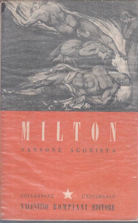 Sansone Agonista - John Milton - copertina