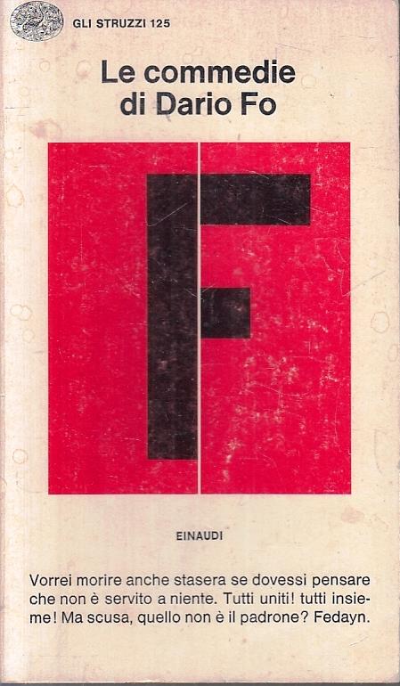 Le Commedie Di Dario Fo - copertina