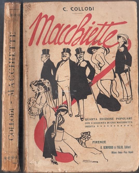 Macchiette - Carlo Collodi - copertina