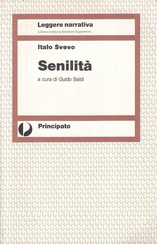 Senilità - - Italo Svevo - copertina