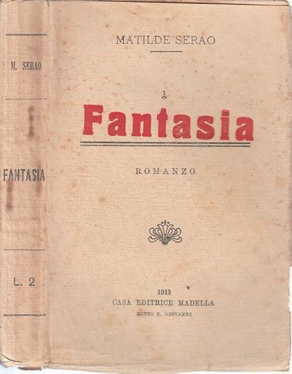 Fantasia - - Matilde Serao - copertina