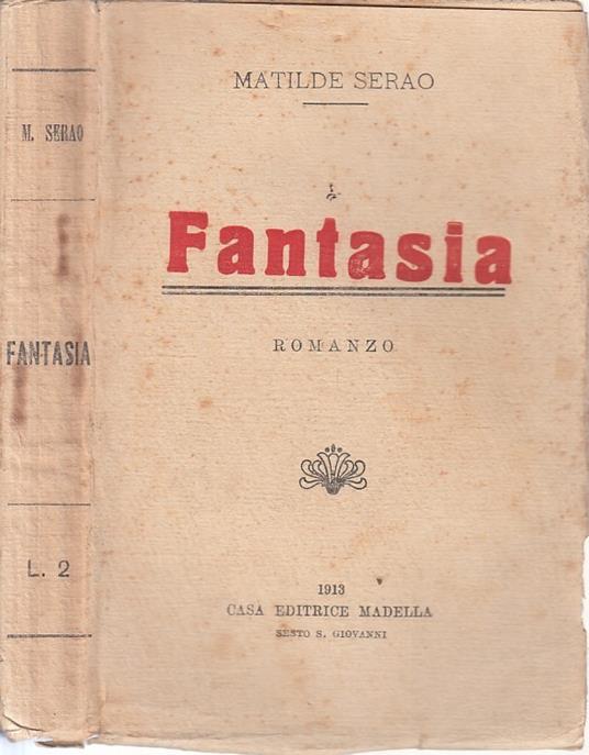 Fantasia - - Matilde Serao - copertina